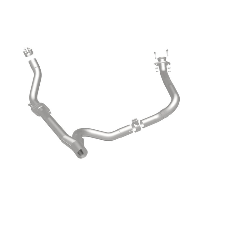 MagnaFlow Loop Delete Y Pipe 12-15 Wrangler 3.6L V6 2in/2.5in - Bull Strap