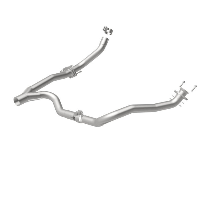 MagnaFlow Loop Delete Y Pipe 12-15 Wrangler 3.6L V6 2in/2.5in - Bull Strap
