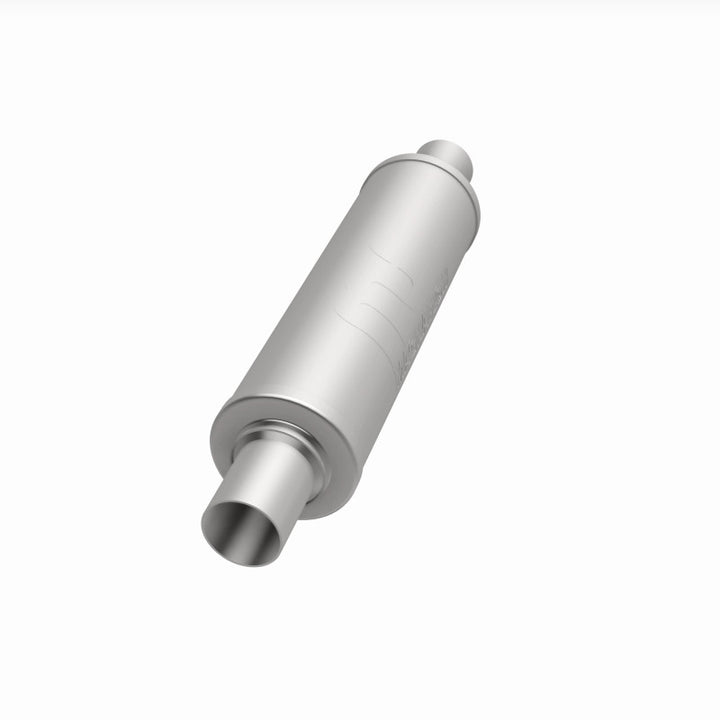 MagnaFlow Muffler Mag SS 14X4X4 2X2 C/C - Bull Strap