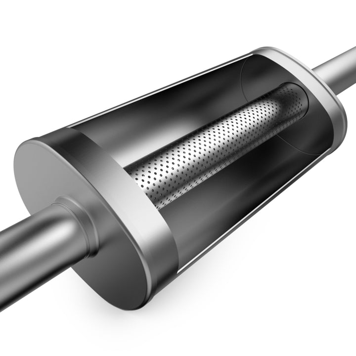 MagnaFlow Muffler Mag SS 14X5X8 2.5X2.5 C/C - Bull Strap