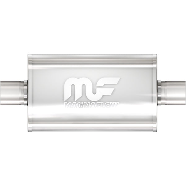 MagnaFlow Muffler Mag SS 18X5X8 3X3 C/C - Bull Strap
