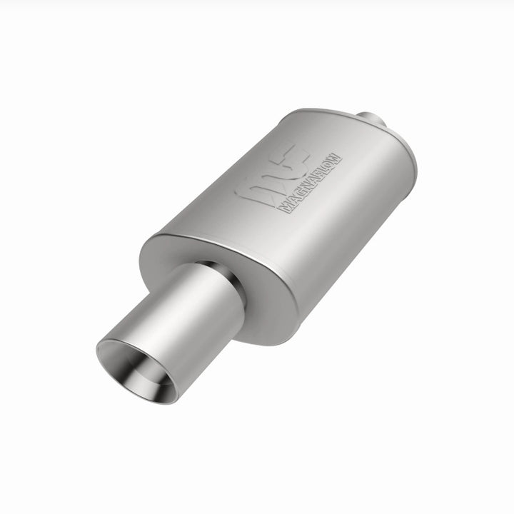 MagnaFlow Muffler W/Tip Mag Rs 14X5X8 2.25/4. - Bull Strap
