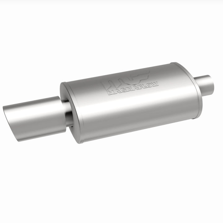 MagnaFlow Muffler W/Tip Mag Rs 14X5X8 2.25/4. - Bull Strap