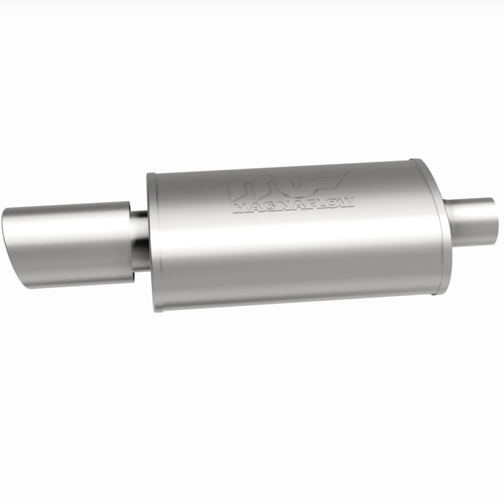 MagnaFlow Muffler W/Tip Mag Rs 14X5X8 2.25/4. - Bull Strap