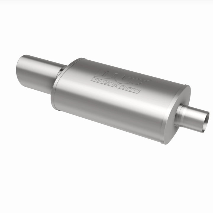 MagnaFlow Muffler W/Tip Mag SS 14X5X8 2.25/4. - Bull Strap