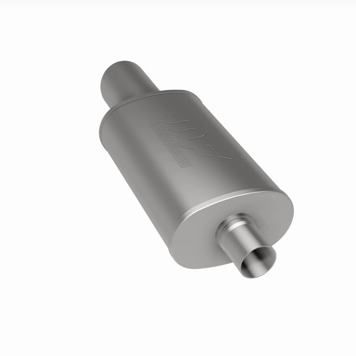 MagnaFlow Muffler W/Tip Mag SS 14X5X8 2.25/4. - Bull Strap