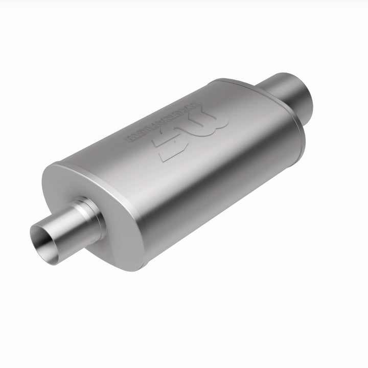 MagnaFlow Muffler W/Tip Mag SS 14X5X8 2.25/4. - Bull Strap