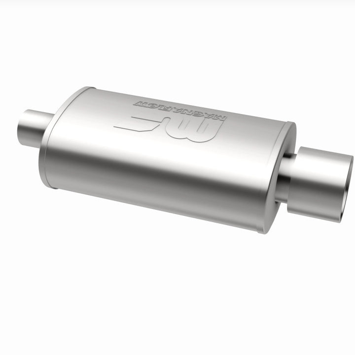 MagnaFlow Muffler W/Tip Mag SS 14X5X8 2.25/4. - Bull Strap