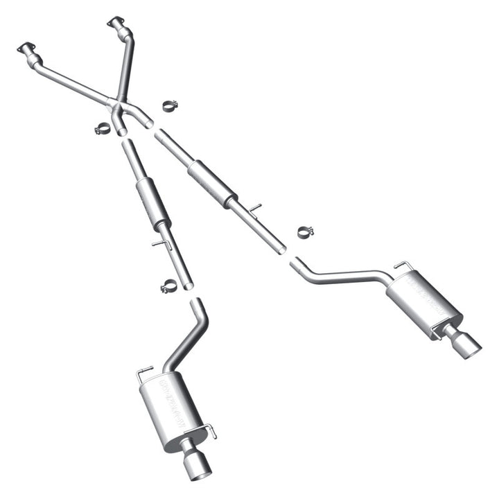 MagnaFlow SYS C/B 07-08 Infiniti G35 Sedan - Bull Strap