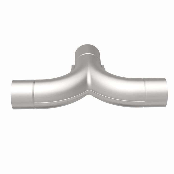 MagnaFlow Smooth Trans T 2.50inch SS 90/90 deg. - Bull Strap