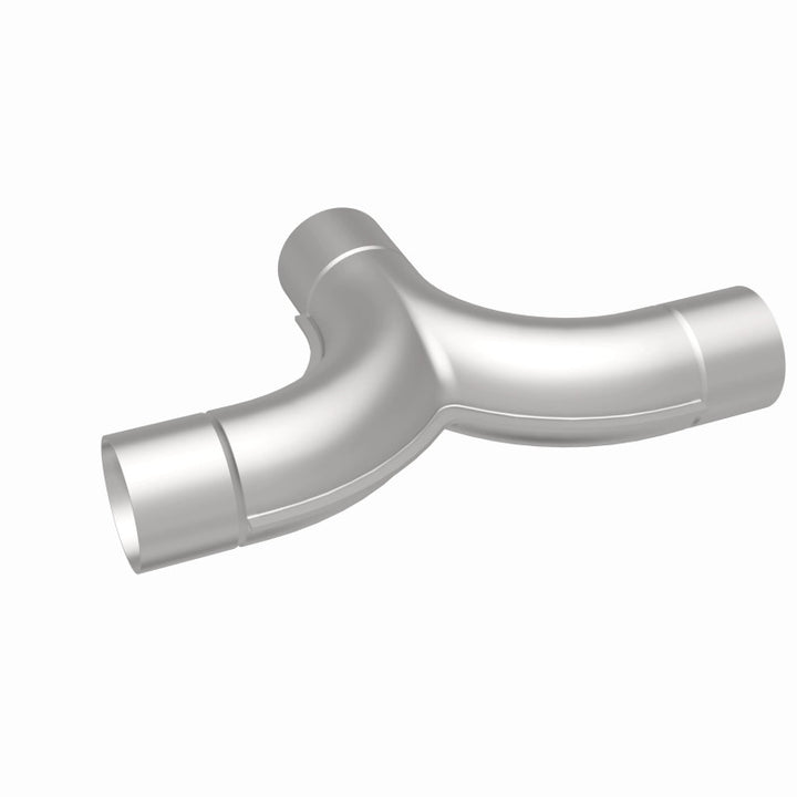 MagnaFlow Smooth Trans T 2.50inch SS 90/90 deg. - Bull Strap
