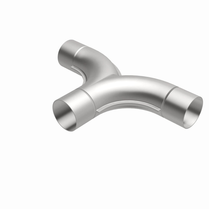MagnaFlow Smooth Trans T 2.50inch SS 90/90 deg. - Bull Strap