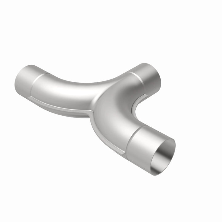MagnaFlow Smooth Trans T 2.50inch SS 90/90 deg. - Bull Strap