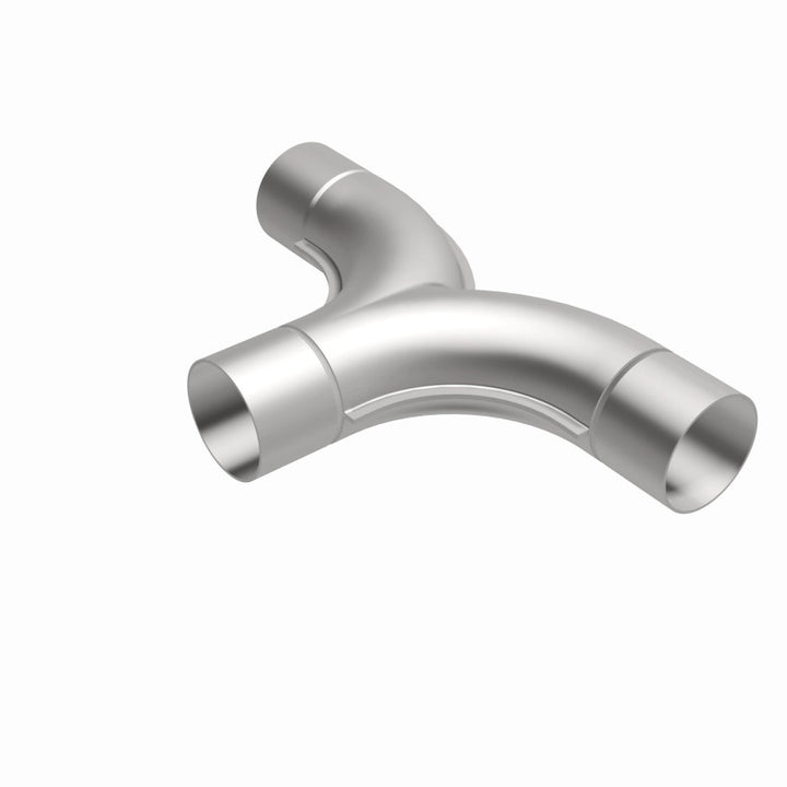 MagnaFlow Smooth Trans T 2.50inch SS 90/90 deg. - Bull Strap