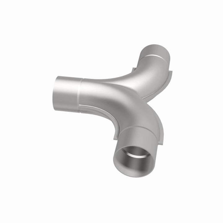 MagnaFlow Smooth Trans T 2.50inch SS 90/90 deg. - Bull Strap