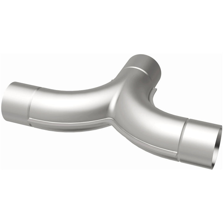 MagnaFlow Smooth Trans T 2.50inch SS 90/90 deg. - Bull Strap