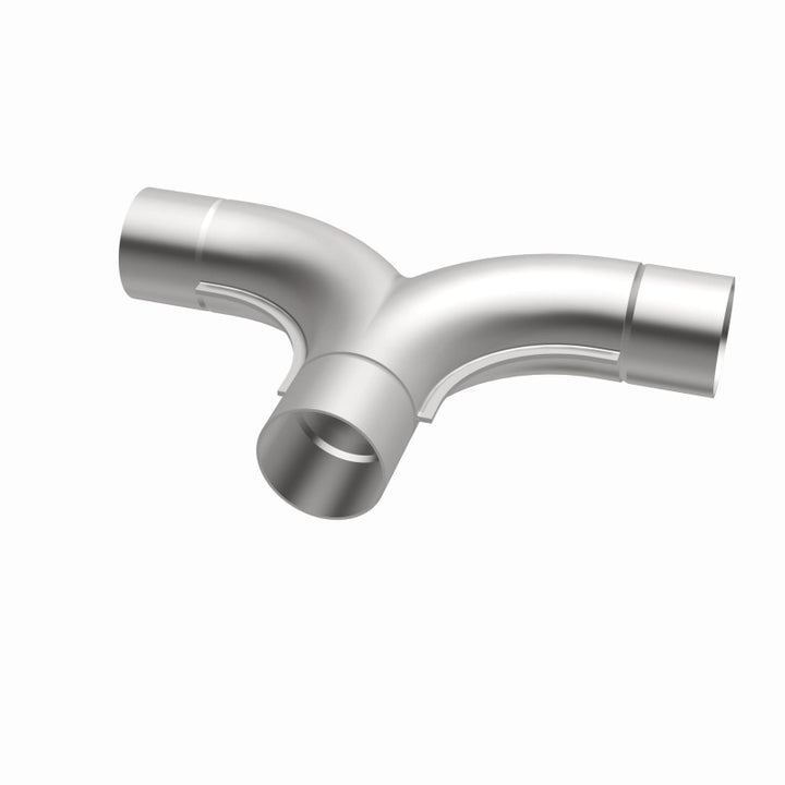 MagnaFlow Smooth Trans T 2.50inch SS 90/90 deg. - Bull Strap