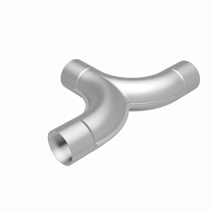 MagnaFlow Smooth Trans T 2.50inch SS 90/90 deg. - Bull Strap