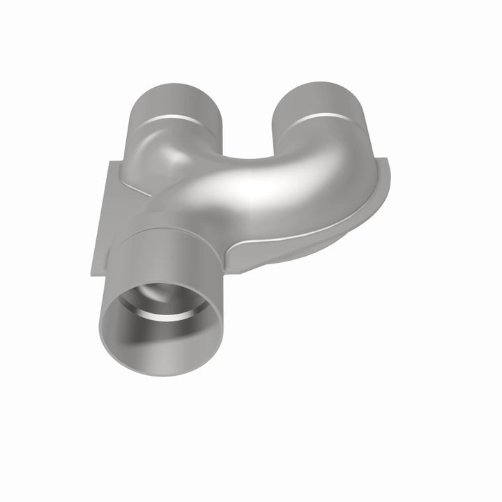MagnaFlow Smooth Trans Y 2.50inch SS 90 deg. - Bull Strap