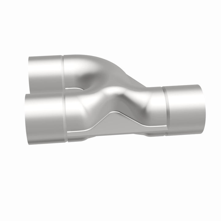 MagnaFlow Smooth Trans Y 2.50inch SS 90 deg. - Bull Strap