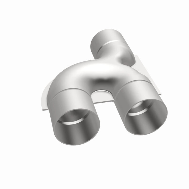 MagnaFlow Smooth Trans Y 2.50inch SS 90 deg. - Bull Strap