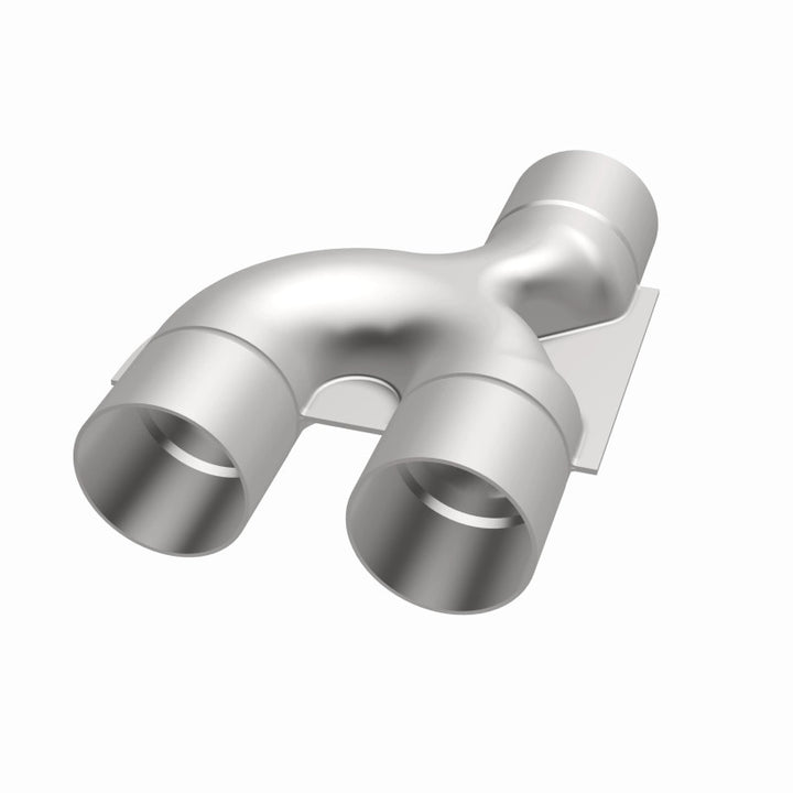 MagnaFlow Smooth Trans Y 2.50inch SS 90 deg. - Bull Strap