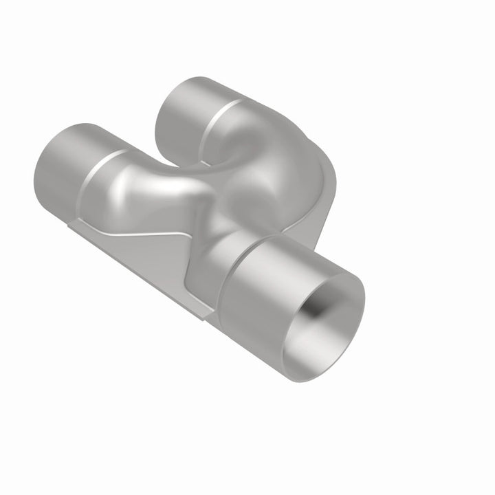 MagnaFlow Smooth Trans Y 2.50inch SS 90 deg. - Bull Strap