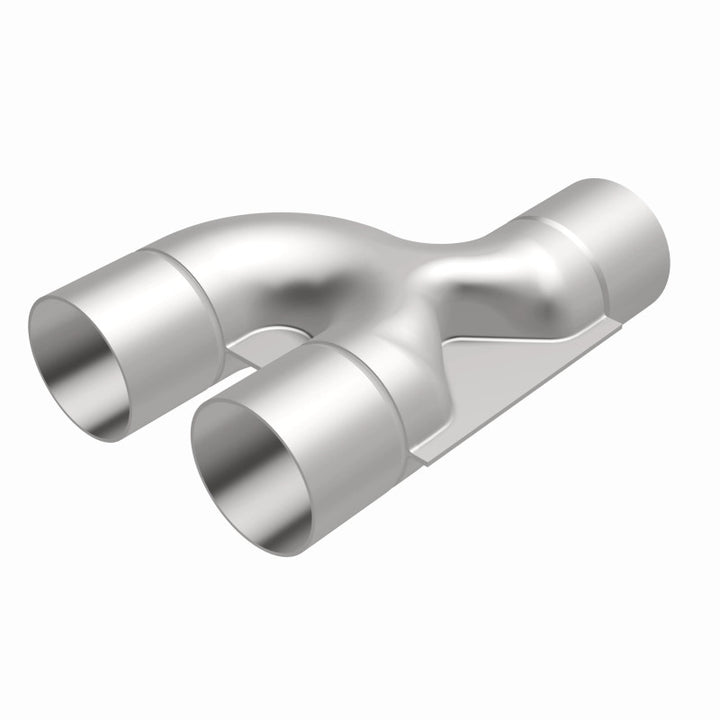 MagnaFlow Smooth Trans Y 2.50inch SS 90 deg. - Bull Strap