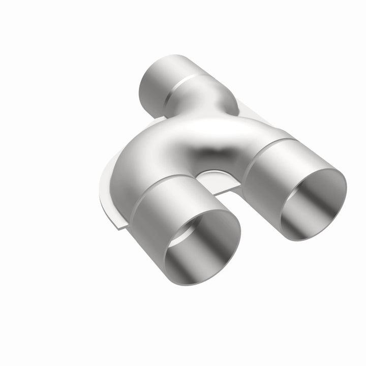 MagnaFlow Smooth Trans Y 2.50inch SS 90 deg. - Bull Strap