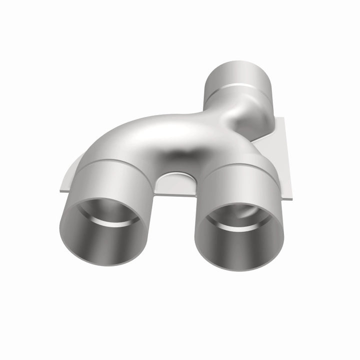 MagnaFlow Smooth Trans Y 2.50inch SS 90 deg. - Bull Strap