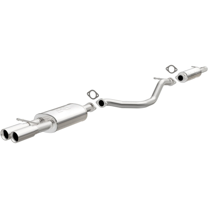 MagnaFlow Sys C/B 02 VW Golf-Gti 1.8T w/ Fascia Cutouts - Bull Strap