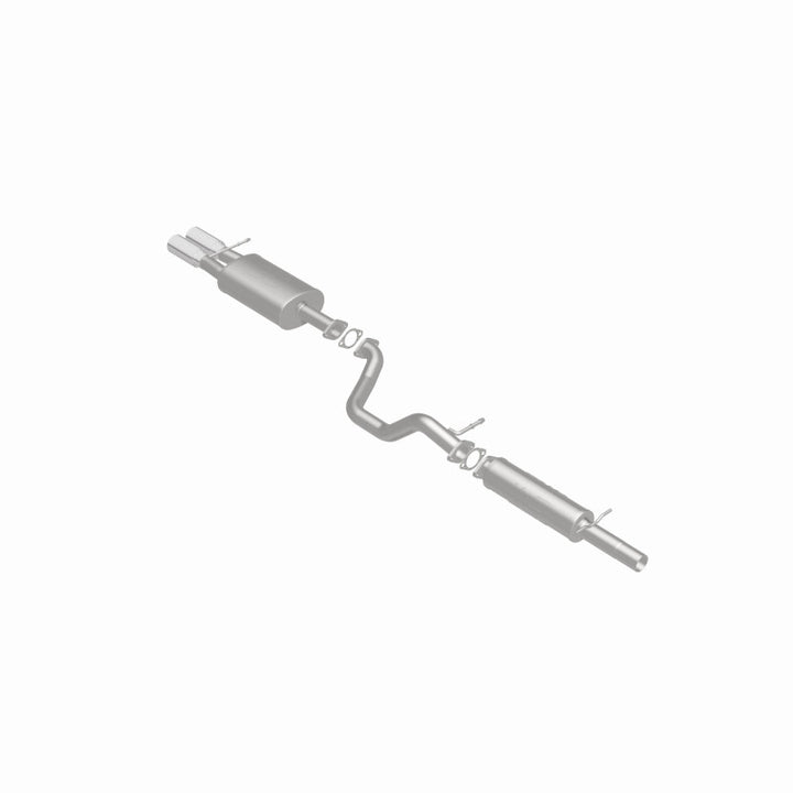 MagnaFlow Sys C/B 02 VW Golf-Gti 1.8T w/ Fascia Cutouts - Bull Strap