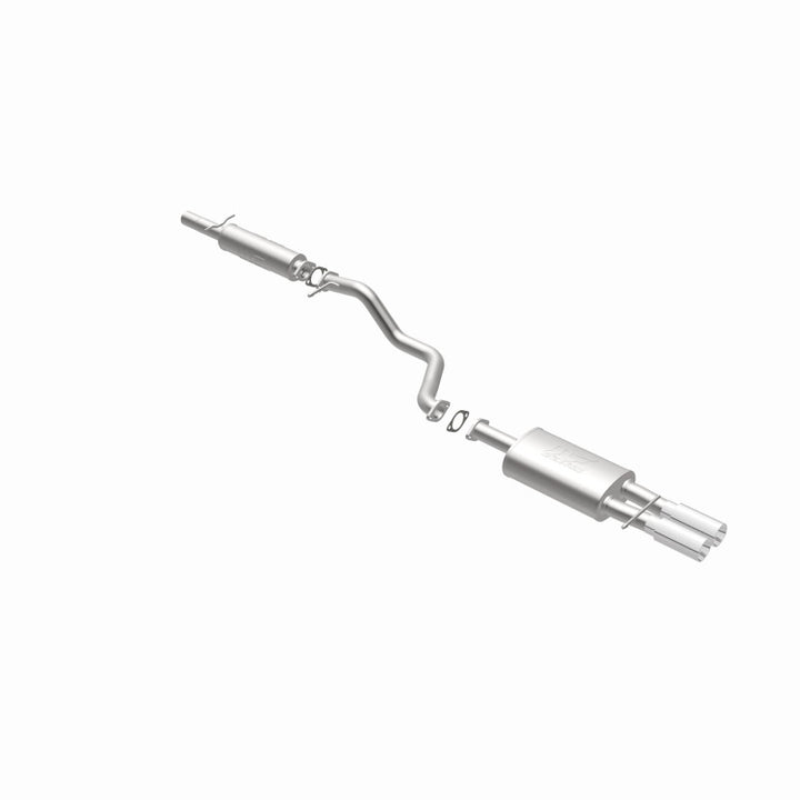 MagnaFlow Sys C/B 02 VW Golf-Gti 1.8T w/ Fascia Cutouts - Bull Strap