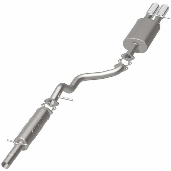 MagnaFlow Sys C/B 02 VW Golf-Gti 1.8T w/ Fascia Cutouts - Bull Strap