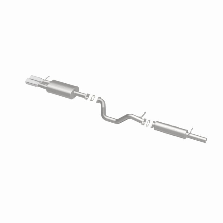 MagnaFlow Sys C/B 02 VW Golf-Gti 1.8T w/ Fascia Cutouts - Bull Strap