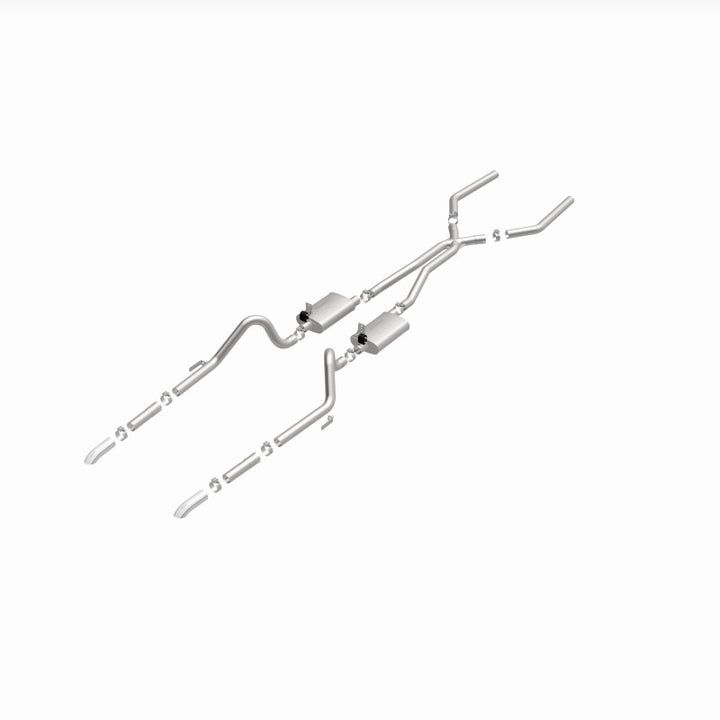 MagnaFlow Sys C/B 64-66 Ford Mustang 2.5inch - Bull Strap