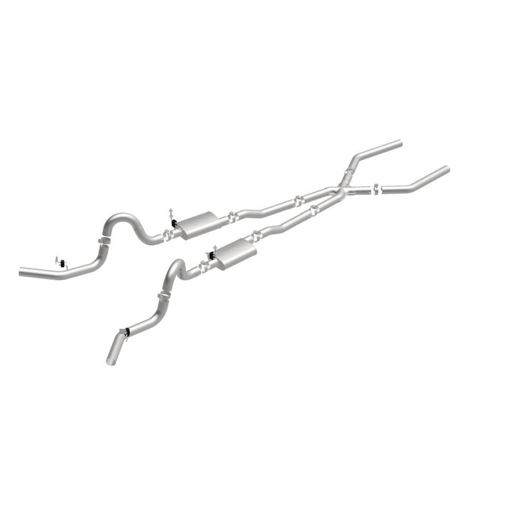 MagnaFlow Sys C/B 68-72 GM A-Body 3inch - Bull Strap