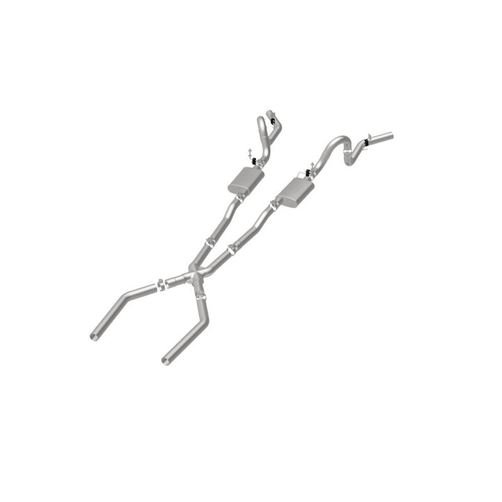 MagnaFlow Sys C/B 68-72 GM A-Body 3inch - Bull Strap