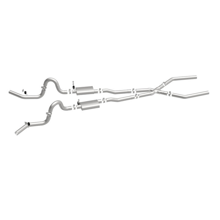 MagnaFlow Sys C/B 68-72 GM A-Body 3inch - Bull Strap