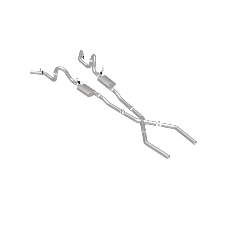 MagnaFlow Sys C/B 68-72 GM A-Body 3inch - Bull Strap