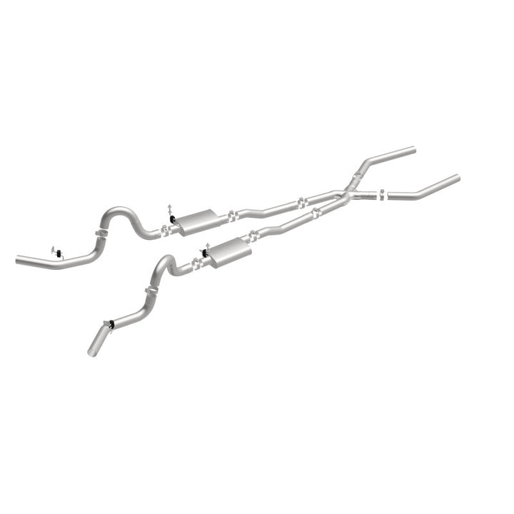 MagnaFlow Sys C/B 68-72 GM A-Body 3inch - Bull Strap