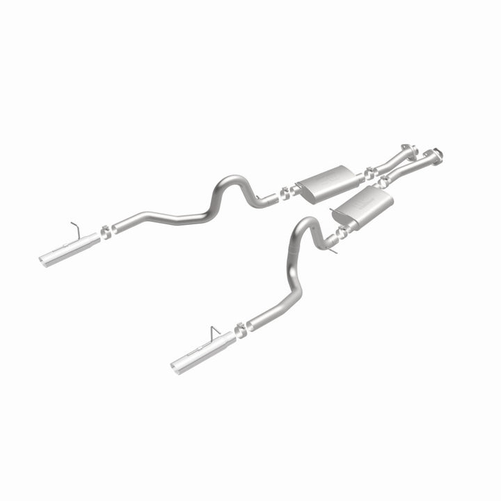 MagnaFlow Sys C/B Ford Mustang 5.0L 87-93 Lx - Bull Strap