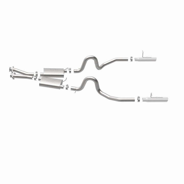 MagnaFlow Sys C/B Ford Mustang 5.0L 87-93 Lx - Bull Strap
