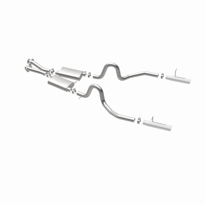 MagnaFlow Sys C/B Ford Mustang 5.0L 87-93 Lx - Bull Strap