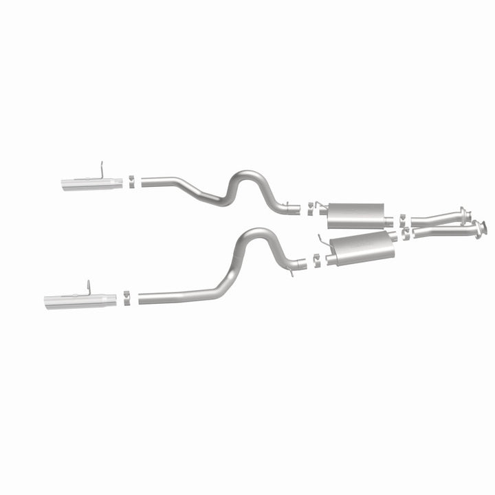 MagnaFlow Sys C/B Ford Mustang 5.0L 87-93 Lx - Bull Strap