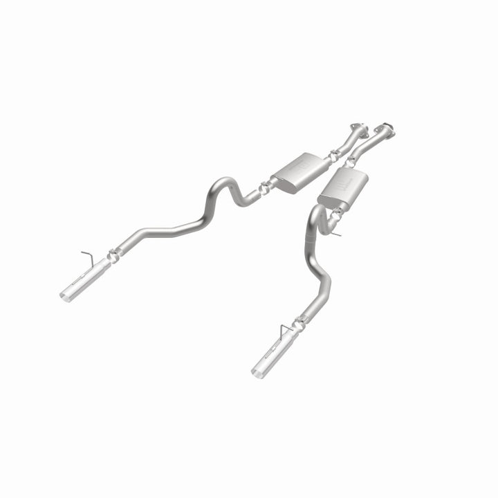 MagnaFlow Sys C/B Ford Mustang 5.0L 87-93 Lx - Bull Strap