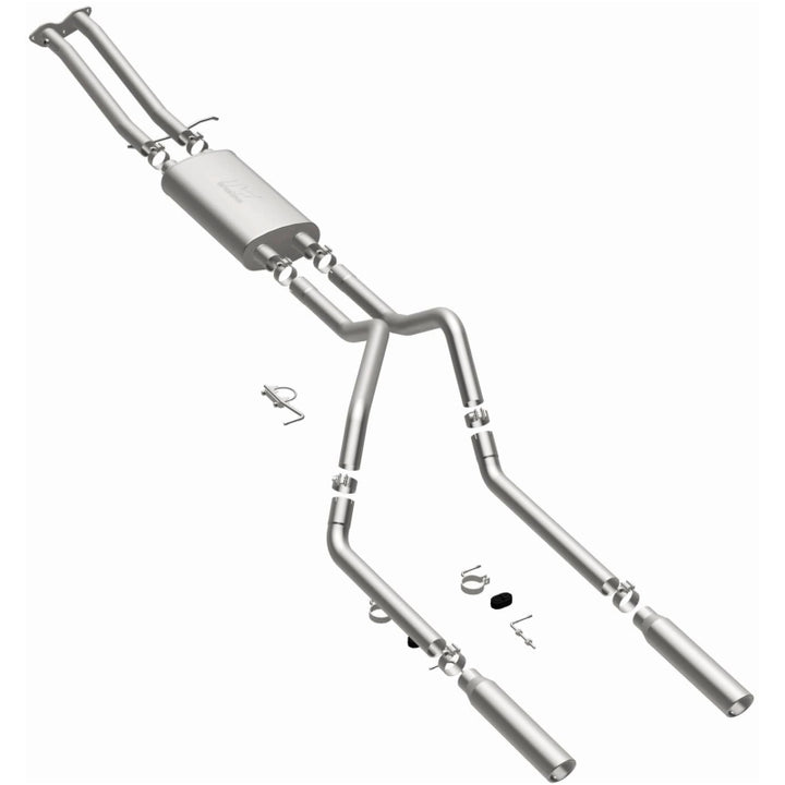 MagnaFlow Sys GM Trucks Duals 96-98 5.7L Ext - Bull Strap