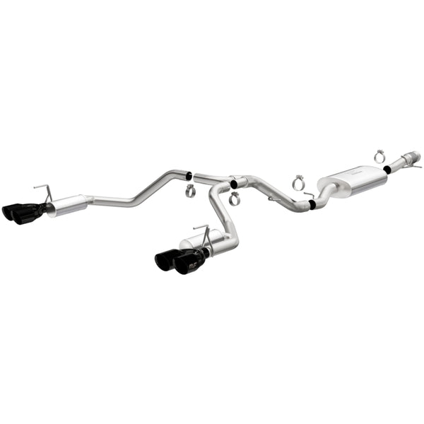 Magnaflow 2021 GMC Yukon V8 6.2L Street Series Cat-Back Performance Exhaust System - Bull Strap
