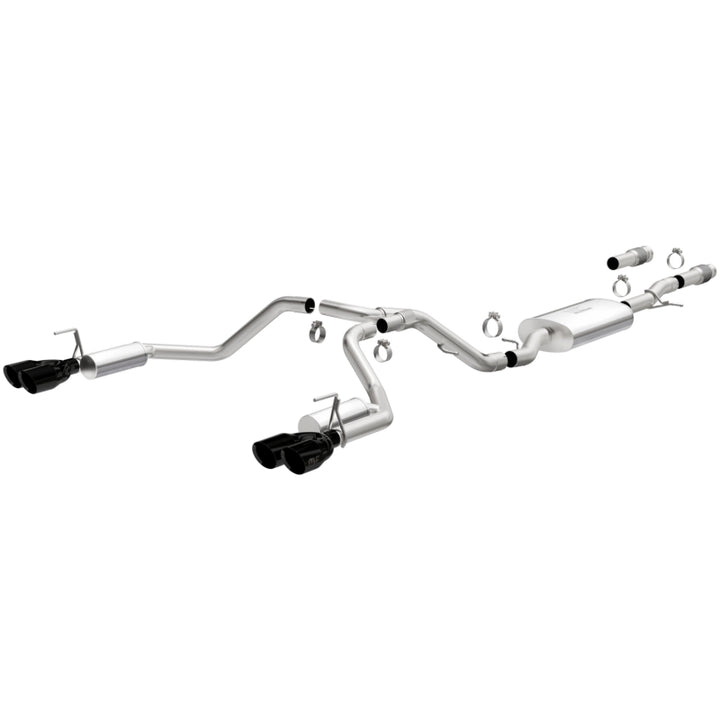 Magnaflow 2021 GMC Yukon XL / Chevy Suburban / Cadillac Escalade ESV Street Series Cat-Back Exhaust - Bull Strap