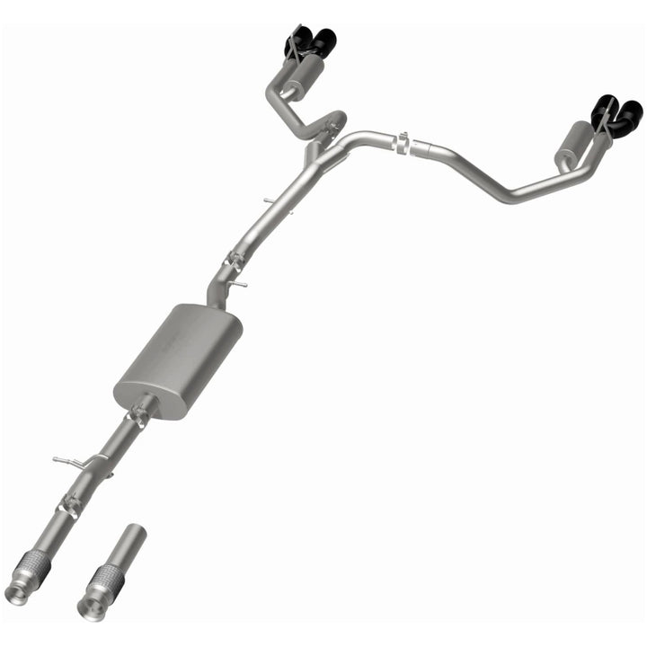 Magnaflow 2021 GMC Yukon XL / Chevy Suburban / Cadillac Escalade ESV Street Series Cat-Back Exhaust - Bull Strap
